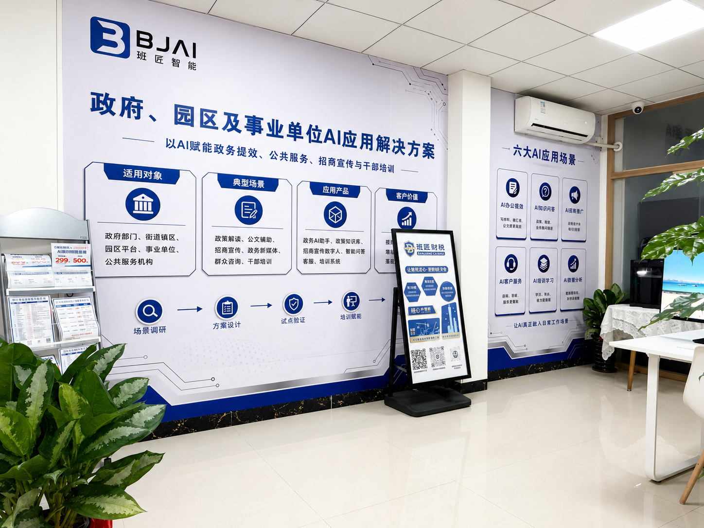 政企方案展示区